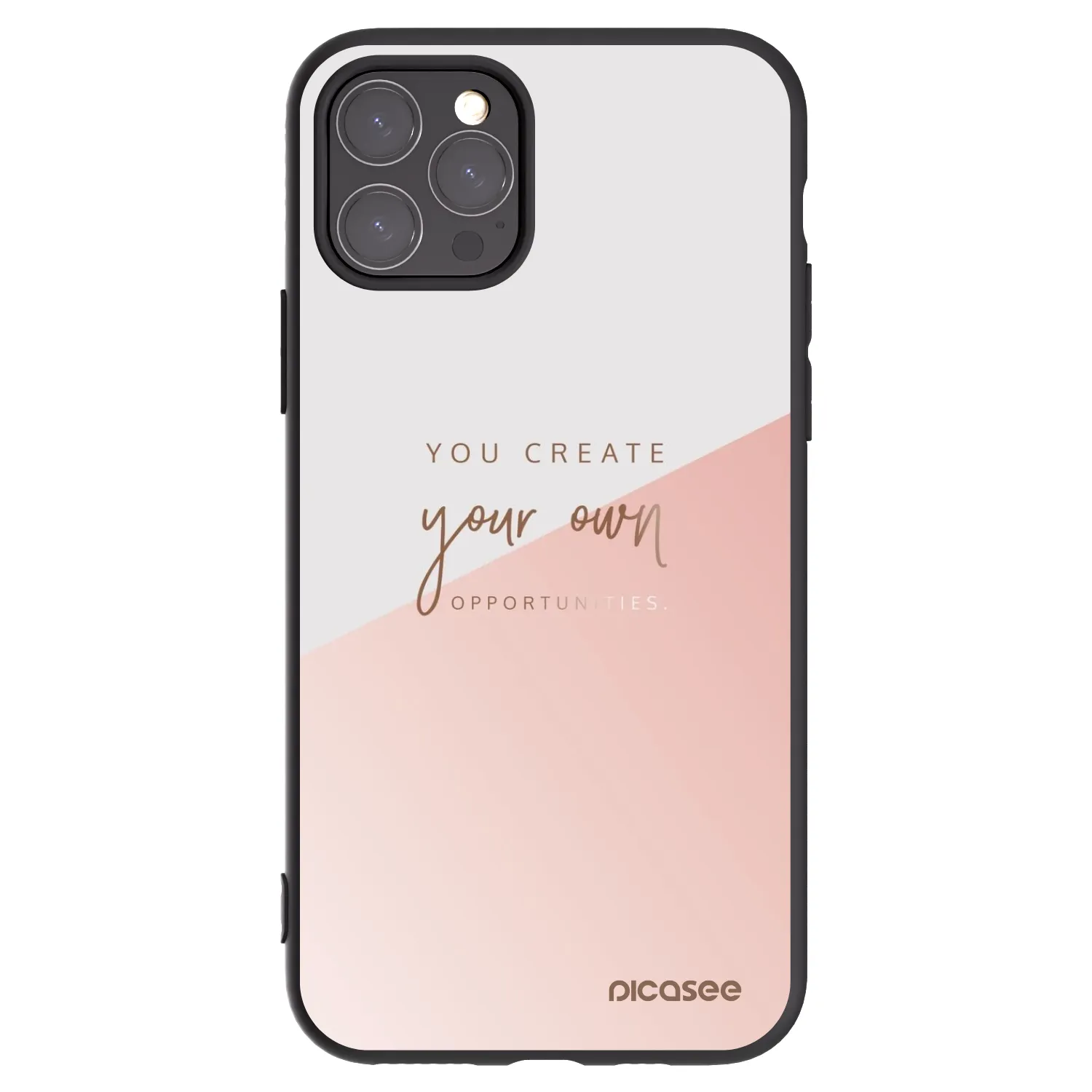 Picasee silikonski črni ovitek za Apple iPhone 11 Pro - You create your own opportunities