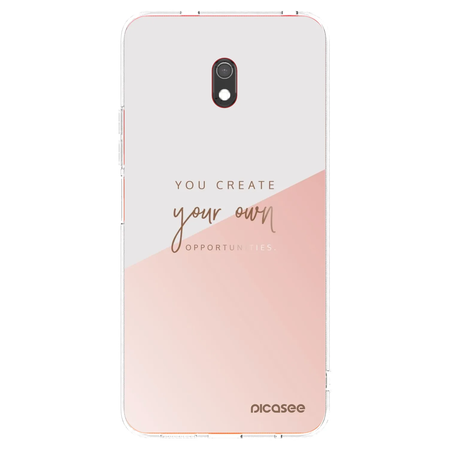 Picasee silikonski prozorni ovitek za Xiaomi Redmi 8A - You create your own opportunities
