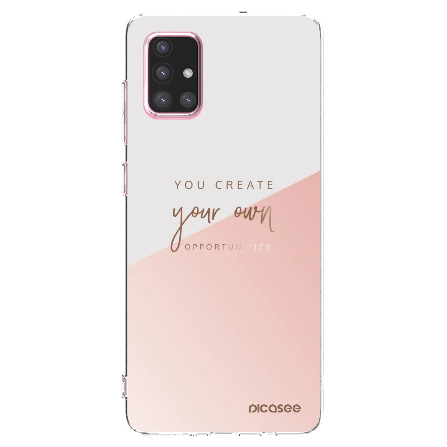 Picasee silikonski prozorni ovitek za Samsung Galaxy A71 A715F - You create your own opportunities