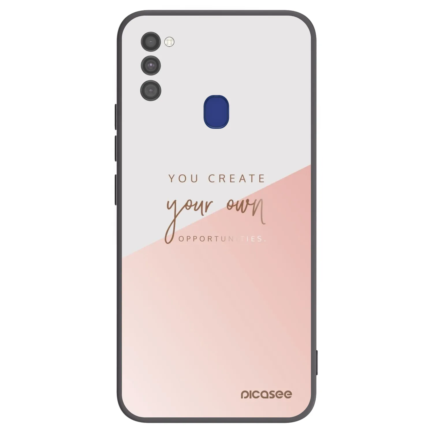 Picasee silikonski črni ovitek za Samsung Galaxy M21 M215F - You create your own opportunities