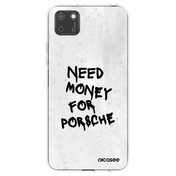 Picasee silikonski prozorni ovitek za Huawei Y5P - White Dollar