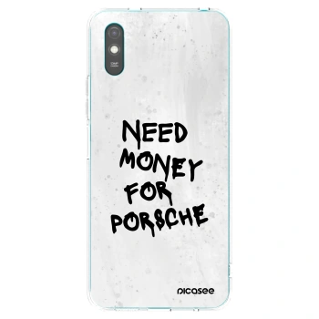 Picasee silikonski prozorni ovitek za Xiaomi Redmi 9A - White Dollar