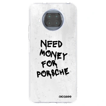 Picasee silikonski prozorni ovitek za Xiaomi Mi 10T Lite - White Dollar