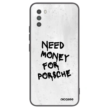 Picasee silikonski črni ovitek za Xiaomi Poco M3 - White Dollar