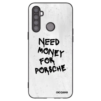 Picasee silikonski črni ovitek za Realme 6i - White Dollar