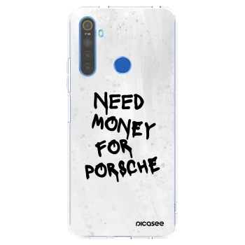 Picasee silikonski prozorni ovitek za Realme 5 - White Dollar