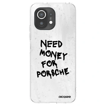 Picasee silikonski prozorni ovitek za Xiaomi Mi 11 - White Dollar