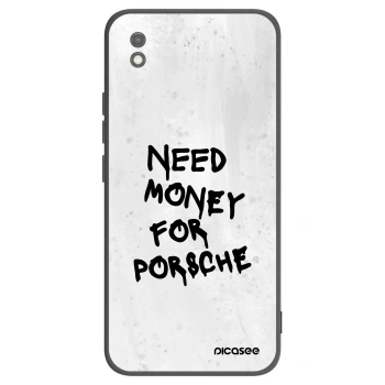 Picasee silikonski črni ovitek za Xiaomi Redmi 9AT - White Dollar