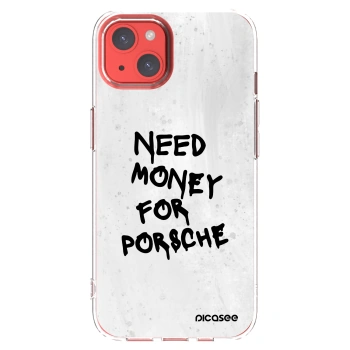 Picasee silikonski prozorni ovitek za Apple iPhone 13 - White Dollar