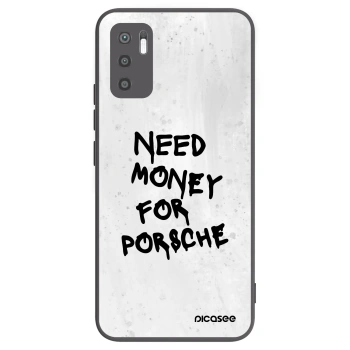 Picasee silikonski črni ovitek za Xiaomi Redmi Note 10 5G - White Dollar
