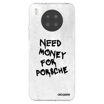 Picasee silikonski prozorni ovitek za Huawei Nova 8i - White Dollar