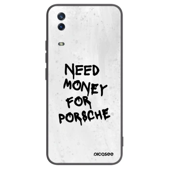 Picasee silikonski črni ovitek za Vivo Y11s - White Dollar