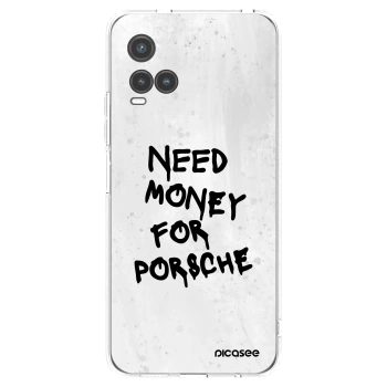 Picasee silikonski prozorni ovitek za Vivo Y33s - White Dollar