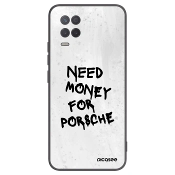 Picasee silikonski črni ovitek za Realme 8 5G - White Dollar