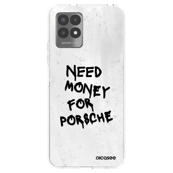 Picasee silikonski prozorni ovitek za Realme 8i - White Dollar