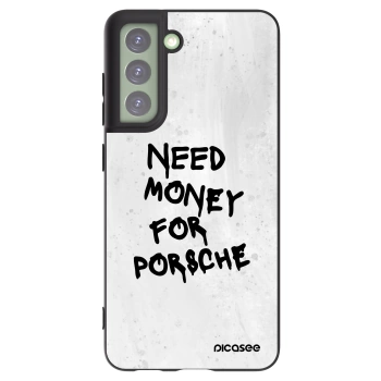 Picasee silikonski črni ovitek za Samsung Galaxy S21 FE 5G - White Dollar