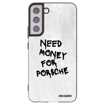 Picasee silikonski črni ovitek za Samsung Galaxy S22+ 5G - White Dollar