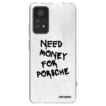Picasee silikonski prozorni ovitek za Xiaomi Redmi Note 11 Pro - White Dollar