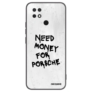 Picasee silikonski črni ovitek za Xiaomi Redmi 10C - White Dollar