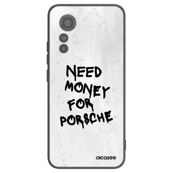 Picasee silikonski črni ovitek za Xiaomi 12 Lite - White Dollar