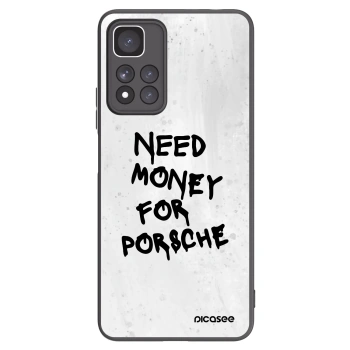 Picasee silikonski črni ovitek za Xiaomi Redmi Note 11 Pro+ 5G - White Dollar