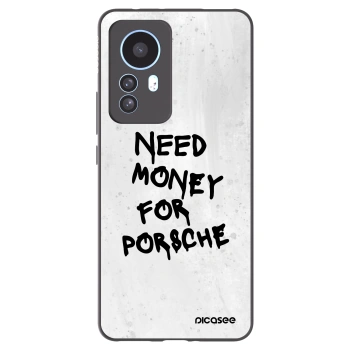 Picasee silikonski črni ovitek za Xiaomi 12T Pro - White Dollar