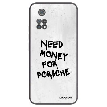 Picasee silikonski črni ovitek za Xiaomi Poco M4 Pro - White Dollar