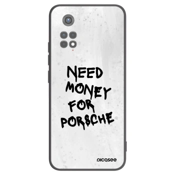 Picasee silikonski črni ovitek za Xiaomi Redmi Note 11S 5G - White Dollar