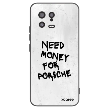 Picasee silikonski črni ovitek za Xiaomi 13 - White Dollar