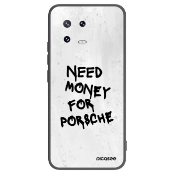 Picasee silikonski črni ovitek za Xiaomi 13 Pro - White Dollar