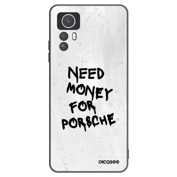 Picasee silikonski črni ovitek za Xiaomi Redmi Note 12S - White Dollar