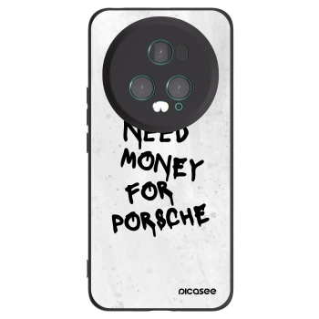 Picasee silikonski črni ovitek za Honor Magic5 Pro - White Dollar