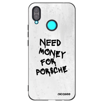 Picasee silikonski črni ovitek za Huawei Nova 3 - White Dollar