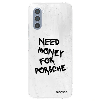 Picasee silikonski prozorni ovitek za Motorola Moto G62 - White Dollar