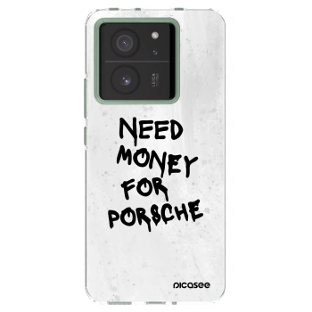 Picasee silikonski prozorni ovitek za Xiaomi 13T Pro - White Dollar
