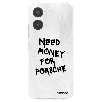Picasee silikonski prozorni ovitek za Realme 10 4G - White Dollar