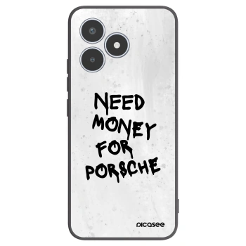 Picasee silikonski črni ovitek za Realme C53 - White Dollar
