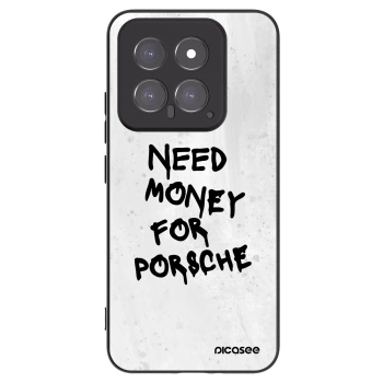 Picasee silikonski črni ovitek za Xiaomi 14 - White Dollar