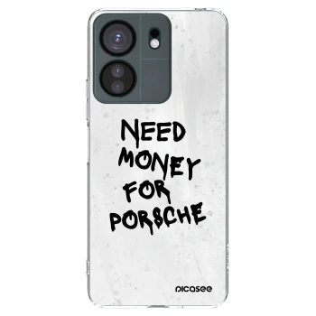 Picasee silikonski prozorni ovitek za Xiaomi Redmi 13C 4G - White Dollar