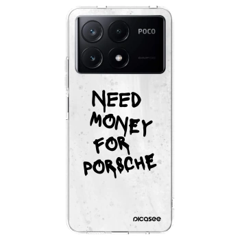 Picasee silikonski prozorni ovitek za Xiaomi Poco X6 Pro - White Dollar