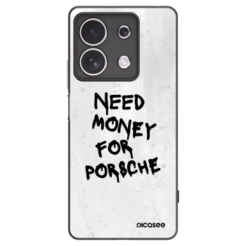 Picasee silikonski črni ovitek za Xiaomi Redmi Note 13 4G - White Dollar