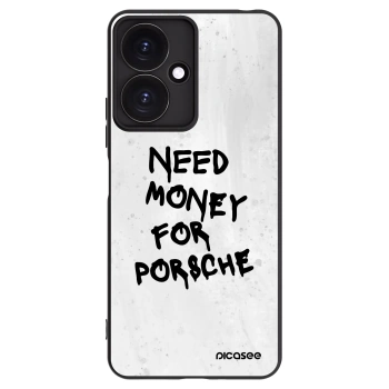 Picasee silikonski črni ovitek za Xiaomi Redmi 13C 5G - White Dollar