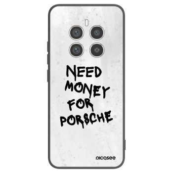 Picasee silikonski črni ovitek za Realme 12 Pro 5G - White Dollar