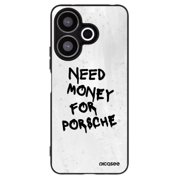 Picasee silikonski črni ovitek za Xiaomi Redmi 13 4G - White Dollar