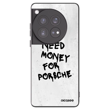 Picasee silikonski črni ovitek za OnePlus 12 5G - White Dollar