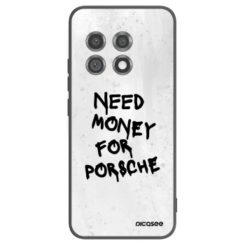 Picasee silikonski črni ovitek za OnePlus 11 5G - White Dollar