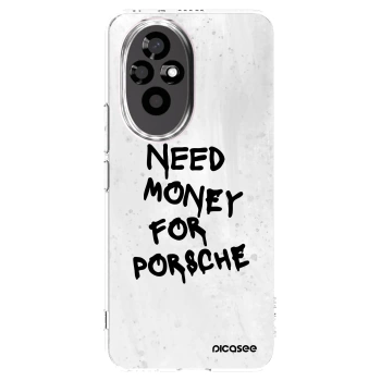 Picasee silikonski prozorni ovitek za Honor 200 Pro 5G - White Dollar