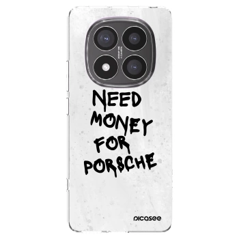 Picasee silikonski prozorni ovitek za Xiaomi Redmi Note 14 Pro+ 5G - White Dollar