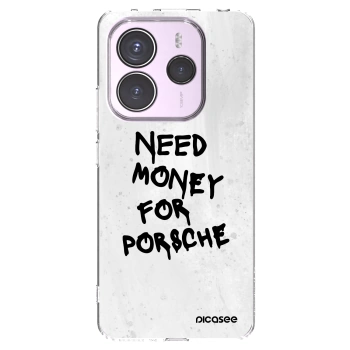 Picasee silikonski prozorni ovitek za Xiaomi Redmi Note 14 5G - White Dollar