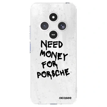 Picasee silikonski prozorni ovitek za Xiaomi Redmi 14C - White Dollar